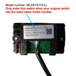 Mulin MLSK15-C2(L) Switch 4 Button Controller With USB For Recliner Lift Chair Couch Etc. -Life easy supply 3 72faf59f 3313 4fd0 b5f4 c30ce4d9a270