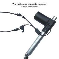 5 Pin Sync Control Y Splitter Cable For Linear Actuators 39inch Remoter To 2 Actuators 11 5 Pin Sync Control Y Splitter Cable For Linear Actuators 39inch Remoter To 2 Actuators -Life easy supply 5 d3cf0797 00c5 4140 bbc2 bd4586d96c60